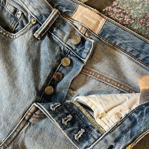 Everlane high rise jeans size 24